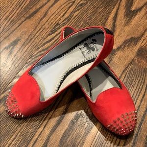 {Samedelman} Bright Red Flats